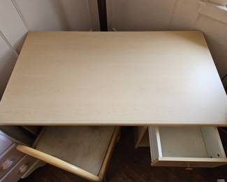 Nathan James Boho Desk with Chair second image