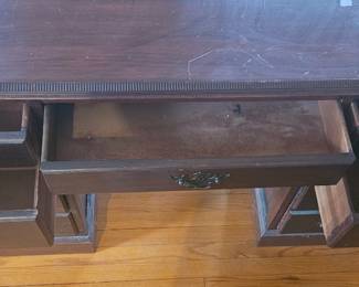 Mahogany Kneehole Desk third image