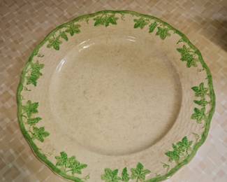 Churchill Verdigris Ivy Soup Bowl and Plates second image