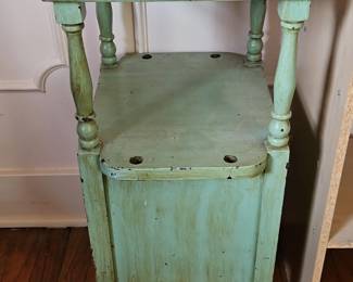 Childs chamber pot stool