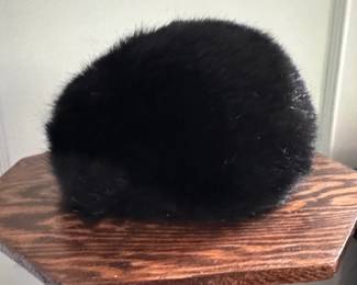 Black Fur Hat