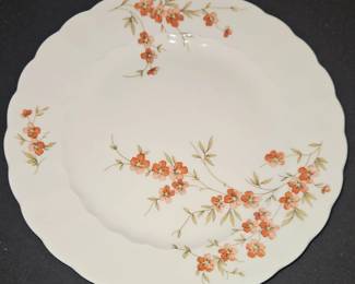 Coral Blossom Dinner Plate