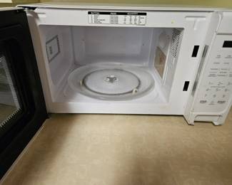 White Countertop Microwave second image