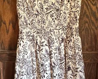 Floral Print Cotton Dress
