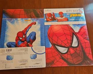 SpiderMan Gift Box and Wrapping Paper
