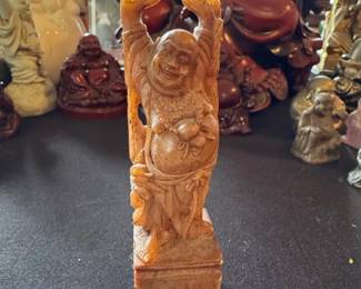 Laughing Buddha Seal with ED LOVE inscription