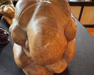 Weeping Buddha Wood Sculpture
