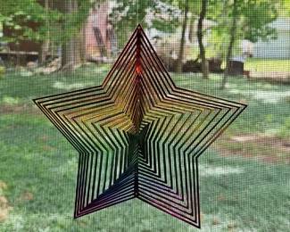 Hanging Star Wind Spinner