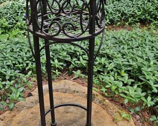 Wrought Iron Plant Stand B
