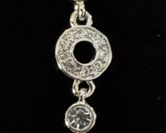 Monet Rhinestone YNecklace third image