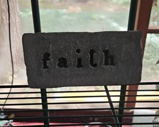 Faith Concrete Block
