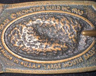 Large Mouth Bass Belt Buckle third image