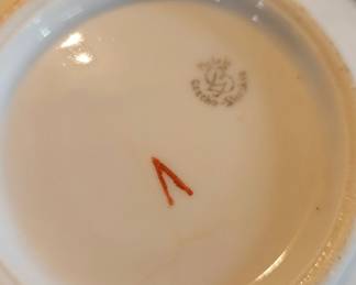 HandPainted Rose Plate second image