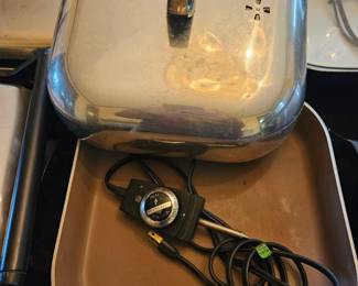 Vintage Electric Skillet Lid second image