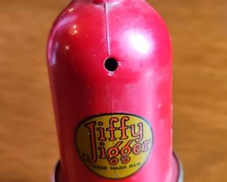 Red Jiffy Jigger Liquid Measure for standard shot