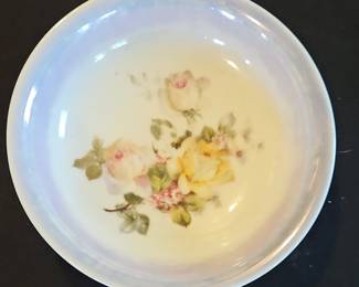 HandPainted Rose Plate