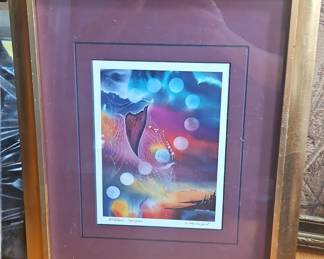 October Moon Art Print