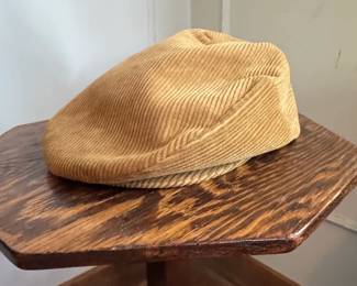 Corduroy Flat Cap