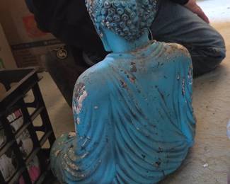 Blue Buddha Statue second image