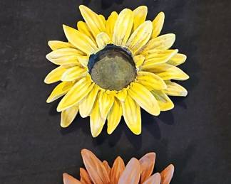 Set of Sunflower Wall Decor