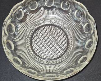 Indiana Glass Hobnail Deviled Egg Plate