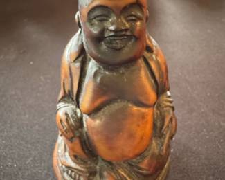 Bronze Laughing Buddha Figurine