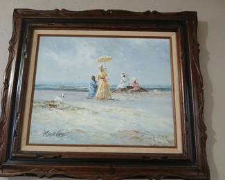 Marie Charlot original oil painting