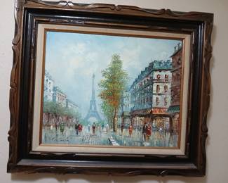 T. Carson original oil painting