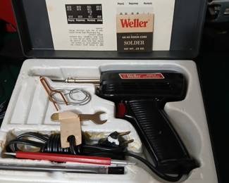 Weller solder gun