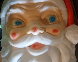 Santa blow mold