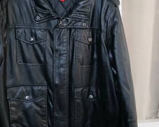 Izod leather jacket