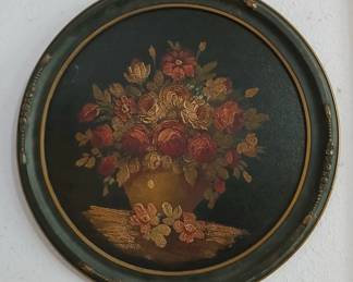 Original oil floral painting