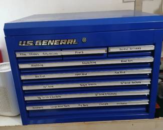 US General tool chest full of tools