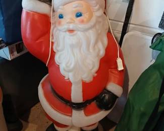 Santa blow mold