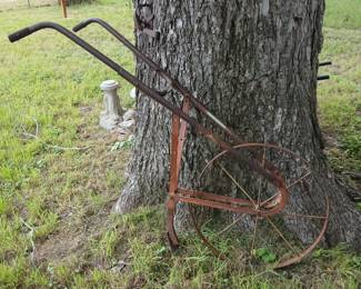 Antique plow