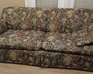 Floral sofa