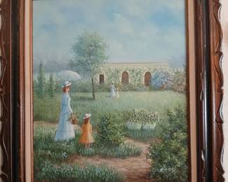 S. Reed original oil painting