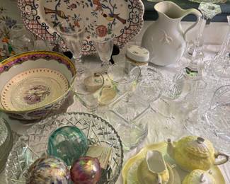 Glassware and Serving Pieces