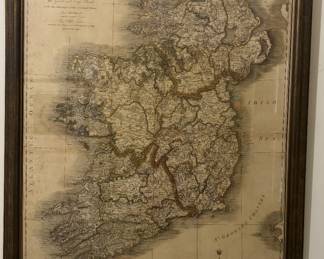 Map of Ireland -1798