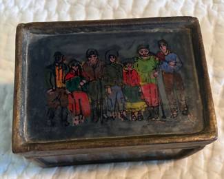 Reverse Painted Box