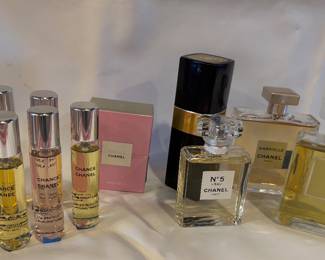 Chanel Perfumes - Chance- No. 5 - Gabrielle - No.19