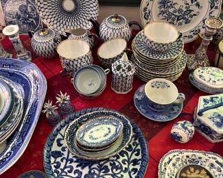 Blue Serving and Display