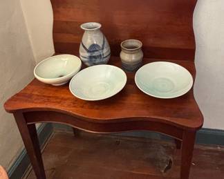 Flip Top Table - Beautiful Pottery