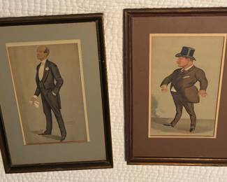 Vanity Fair 1888 Caricature Prints