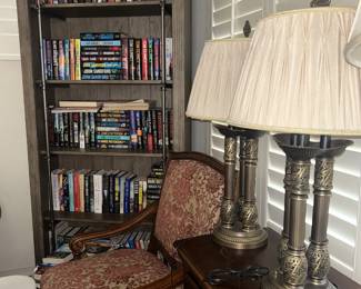 Lamps & Bookshelf