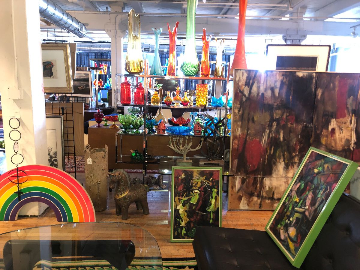 Many 100s of Mid Century Artifacts including Glass, Art, Furniture Etc!