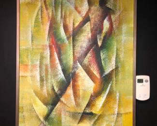 Oil on canvas signed Pietro DiComo 