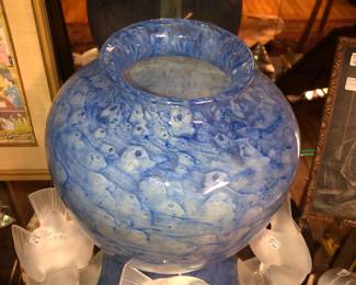Steuben Cluthra large vase