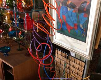 John Clague Cleveland Squiggle sculpture 