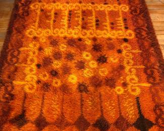 Ege Rya Danish Mid Century wool rug
